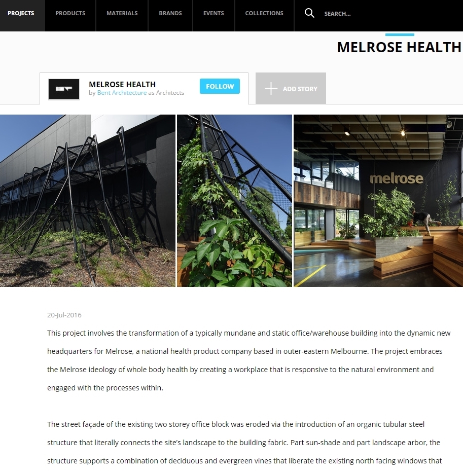 Clive Steele Partners, Melrose Health Development, Structural and Civil Engineering